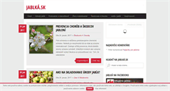 Desktop Screenshot of jablka.sk